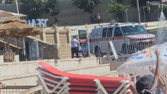 يافا: غرق شخصين على شاطئ العجمي وحالتهما متوسطة 